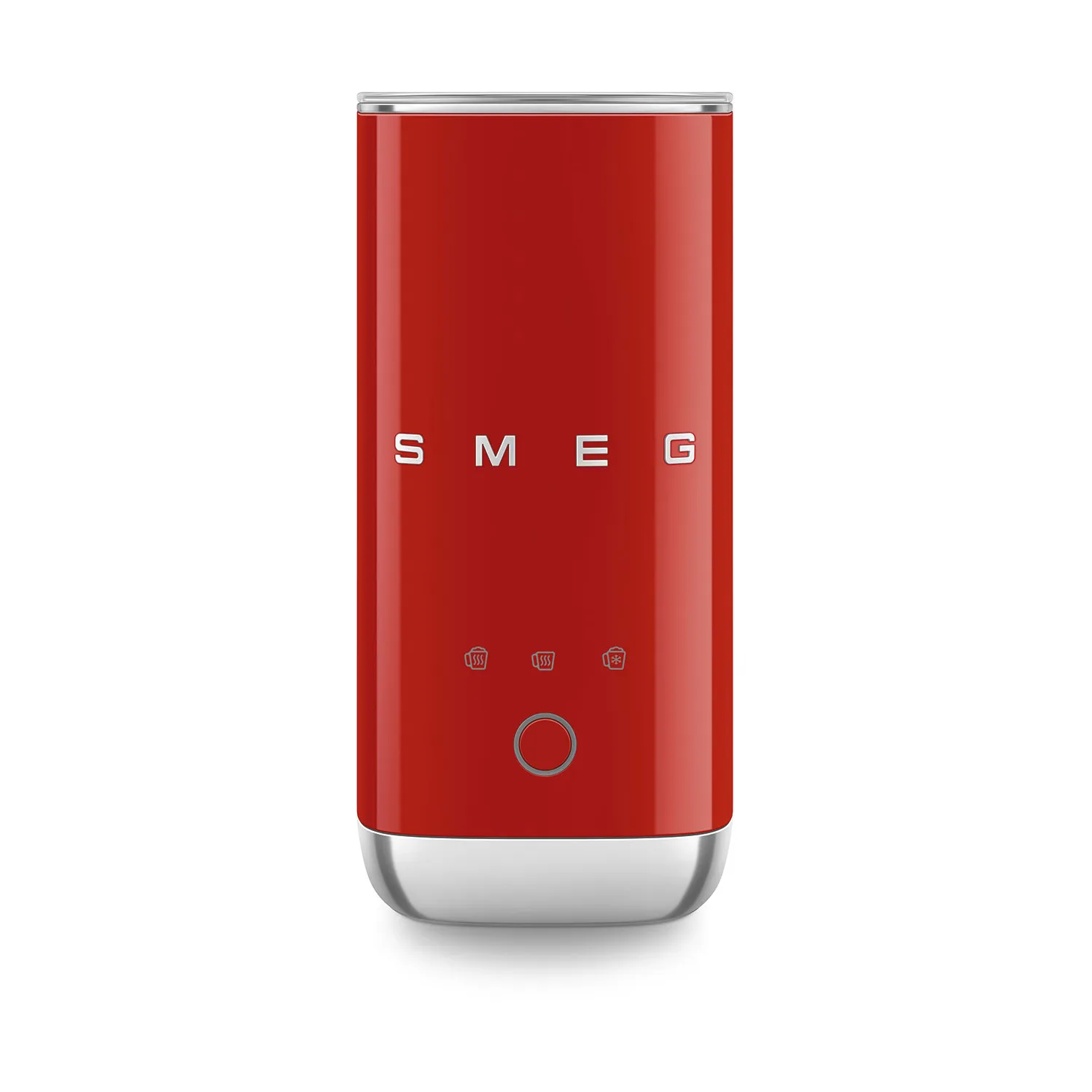 Smeg elektrisk mini-mælkeskummer MFF02, Red Smeg