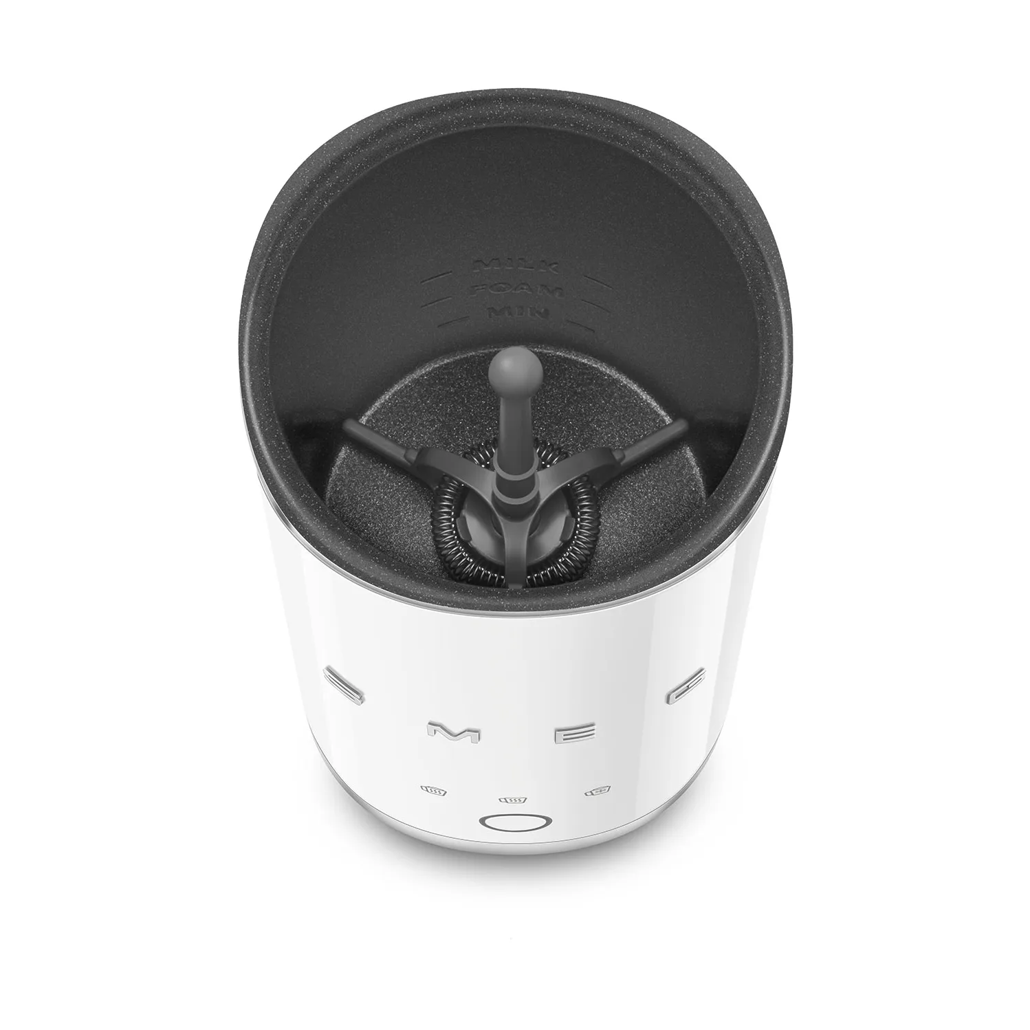 Smeg elektrisk mini-mælkeskummer MFF02, White Smeg