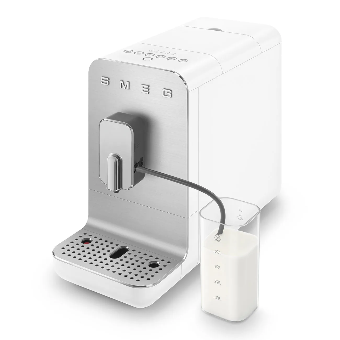 Smeg espressomaskine helautomatisk 1,4 l, Hvid Smeg