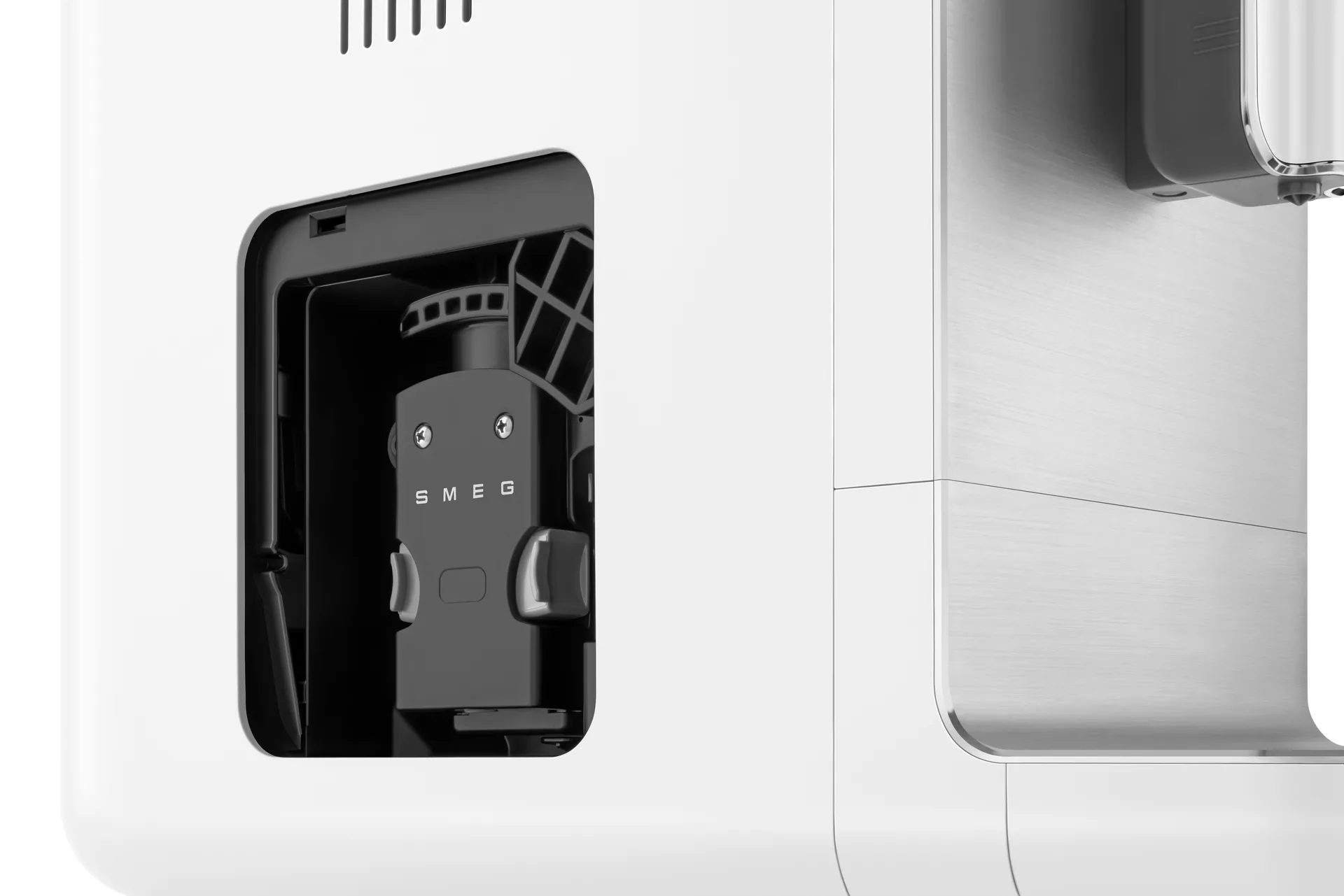 Smeg espressomaskine helautomatisk 1,4 l, Hvid Smeg