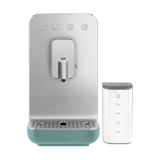 Smeg espressomaskine med beholder automatisk, Emerald Smeg