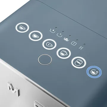 Smeg espressomaskine med beholder automatisk - Storm Blue - Smeg