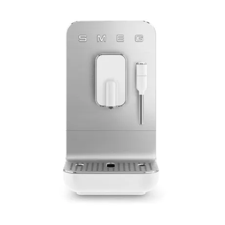 Smeg espressomaskine med dampdyse automatisk, Hvid Smeg