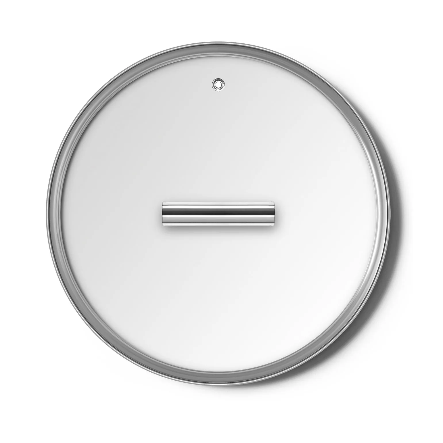 Smeg glaslåg sølv, Ø24 cm Smeg