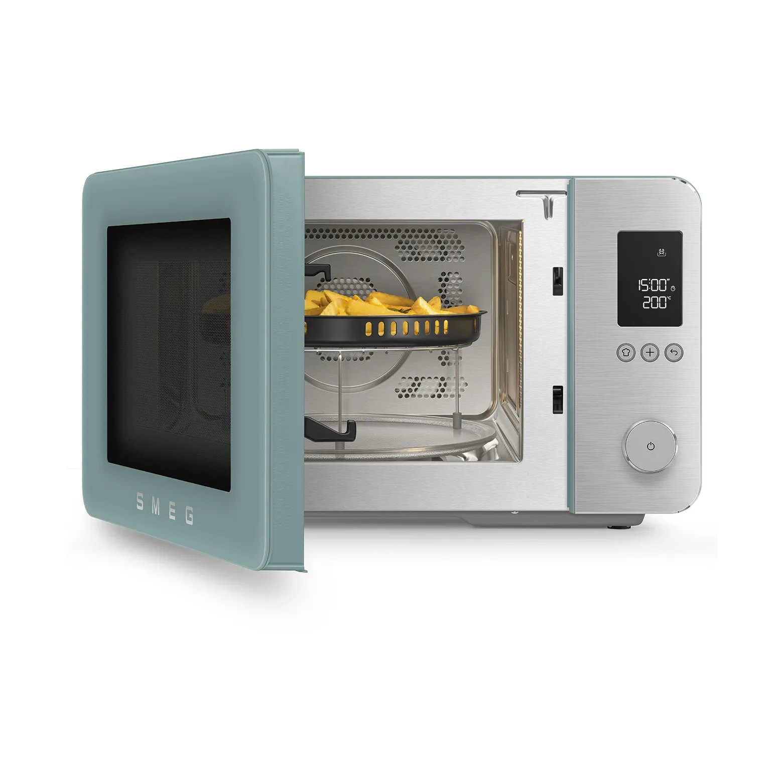 Smeg mikrobølgeovn med varmluft, Emerald green Smeg