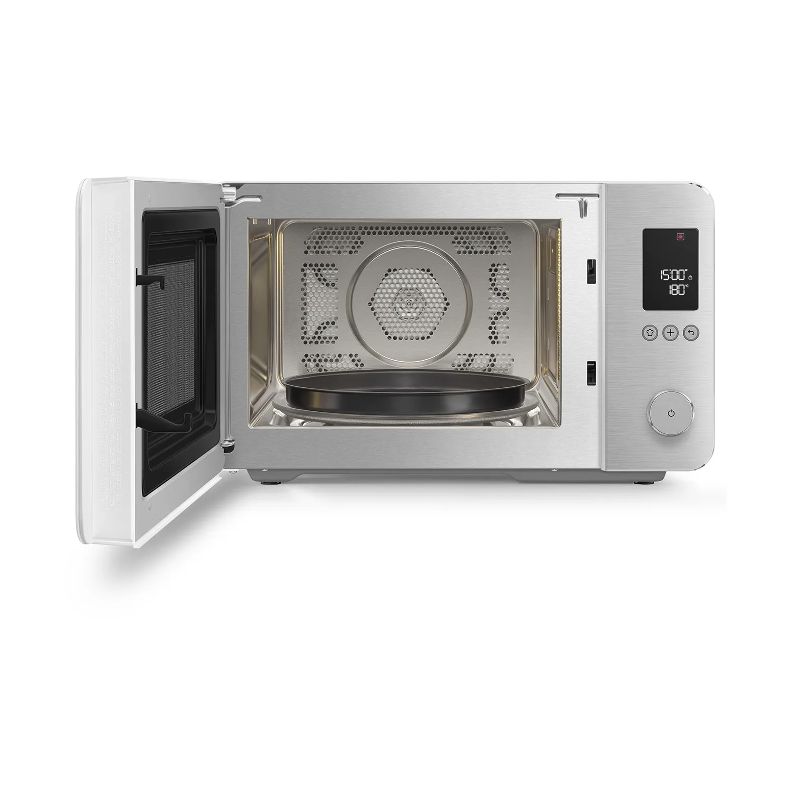 Smeg mikrobølgeovn med varmluft, Hvid Smeg