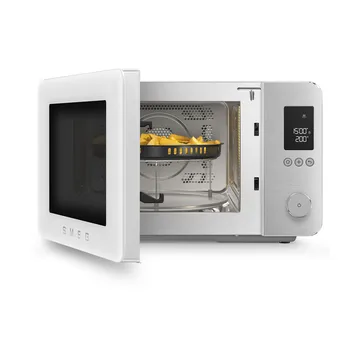 Smeg mikrobølgeovn med varmluft - Hvid - Smeg