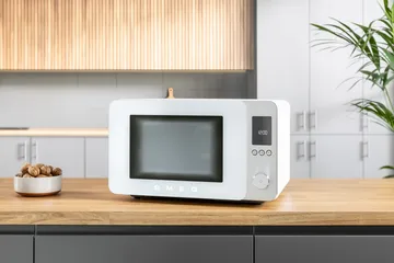 Smeg mikrobølgeovn med varmluft - Hvid - Smeg