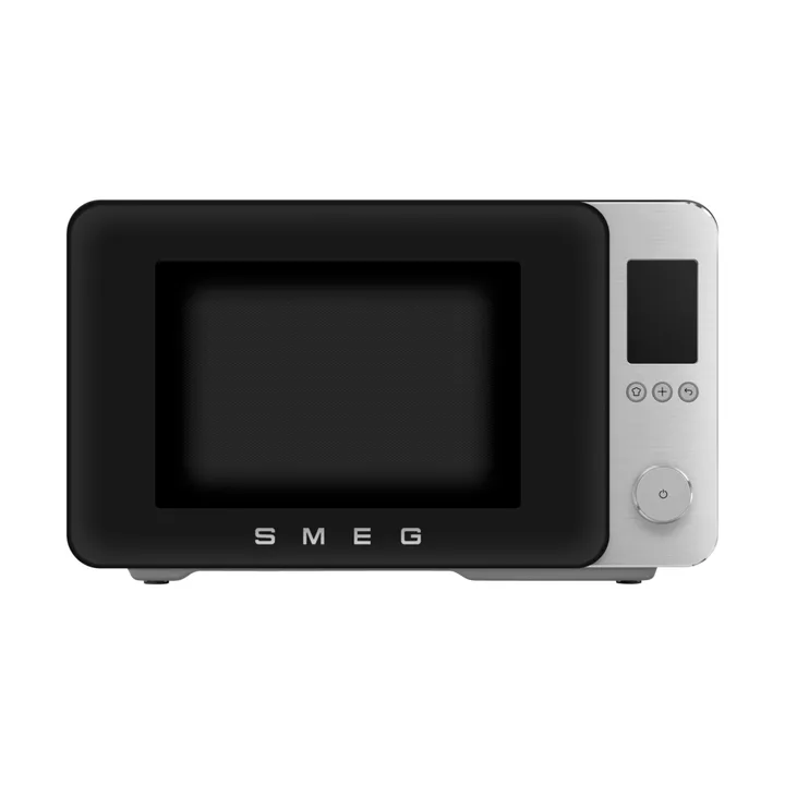 Smeg mikrobølgeovn med varmluft - Sort - Smeg