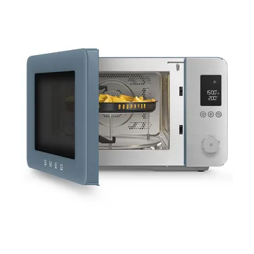 Smeg mikrobølgeovn med varmluft - Storm blue - Smeg