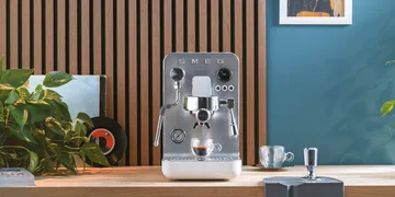 Smeg minipro espressomaskine - White - Smeg