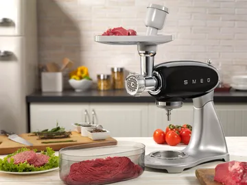 Smeg multi kødhakker - Sølv - Smeg