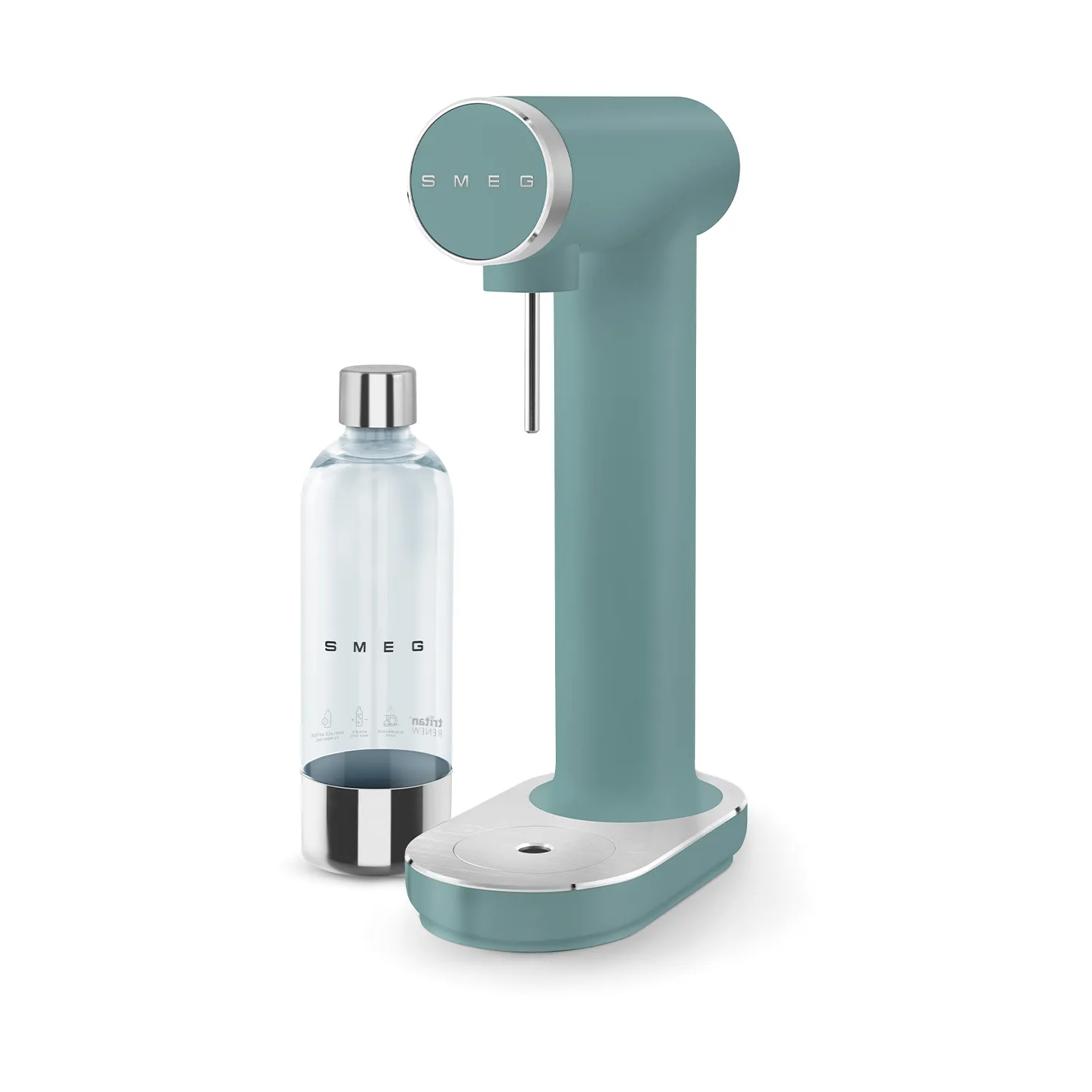 Smeg Sodamaker kulsyremaskine, Emerald green Smeg