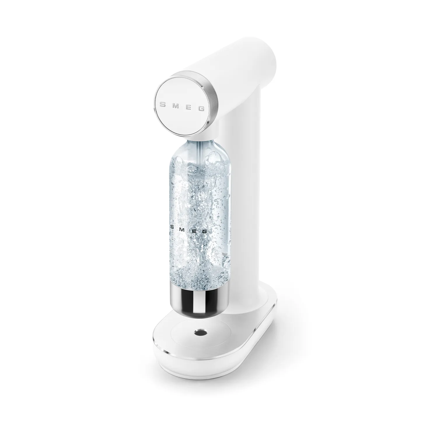 Smeg Sodamaker kulsyremaskine, Mat hvid Smeg