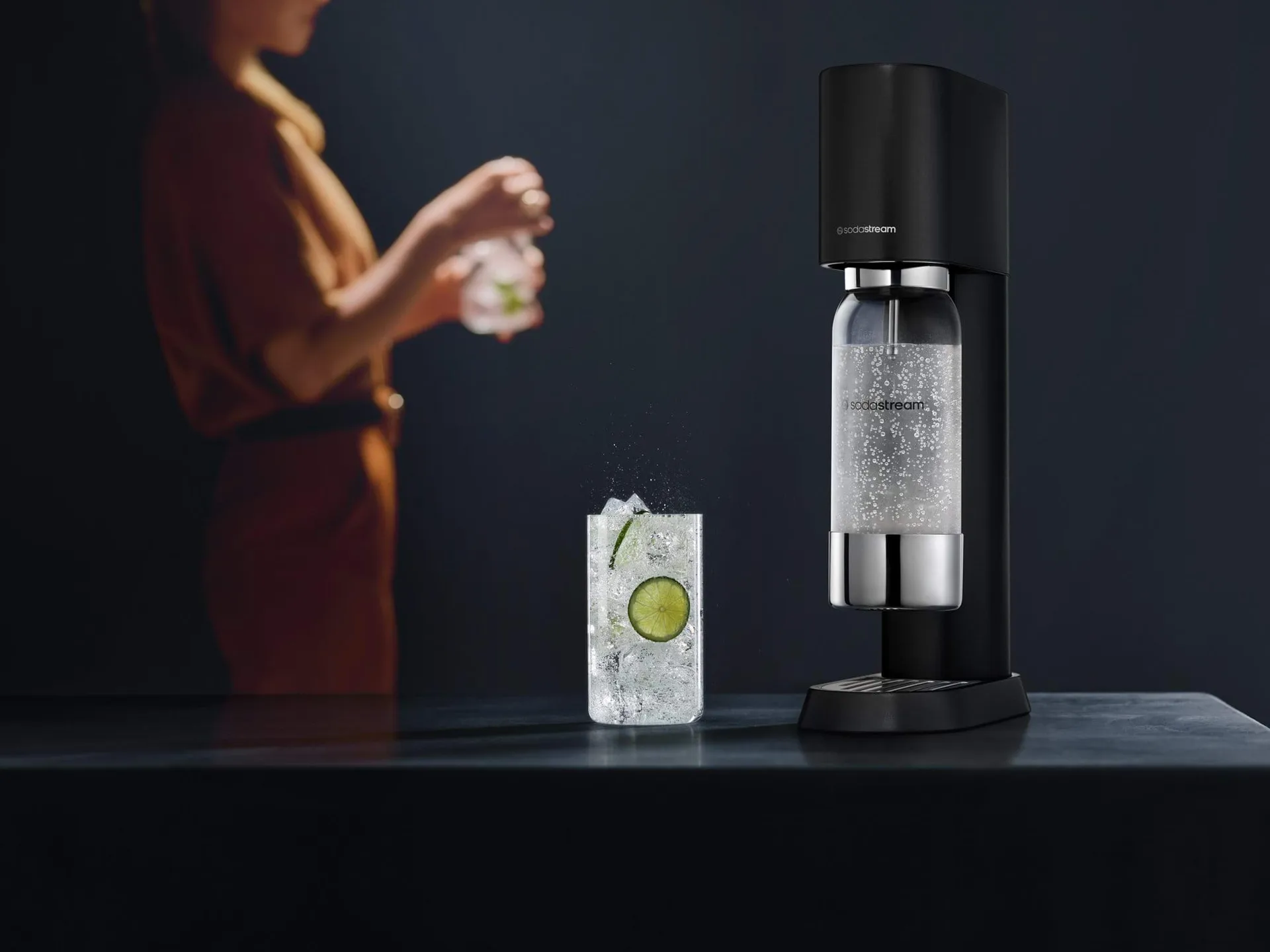 Enso sodavandsmaskine, Black Sodastream