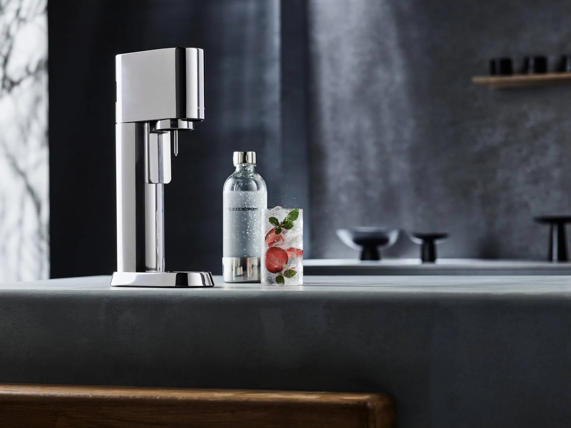 Enso sodavandsmaskine, Stål Sodastream