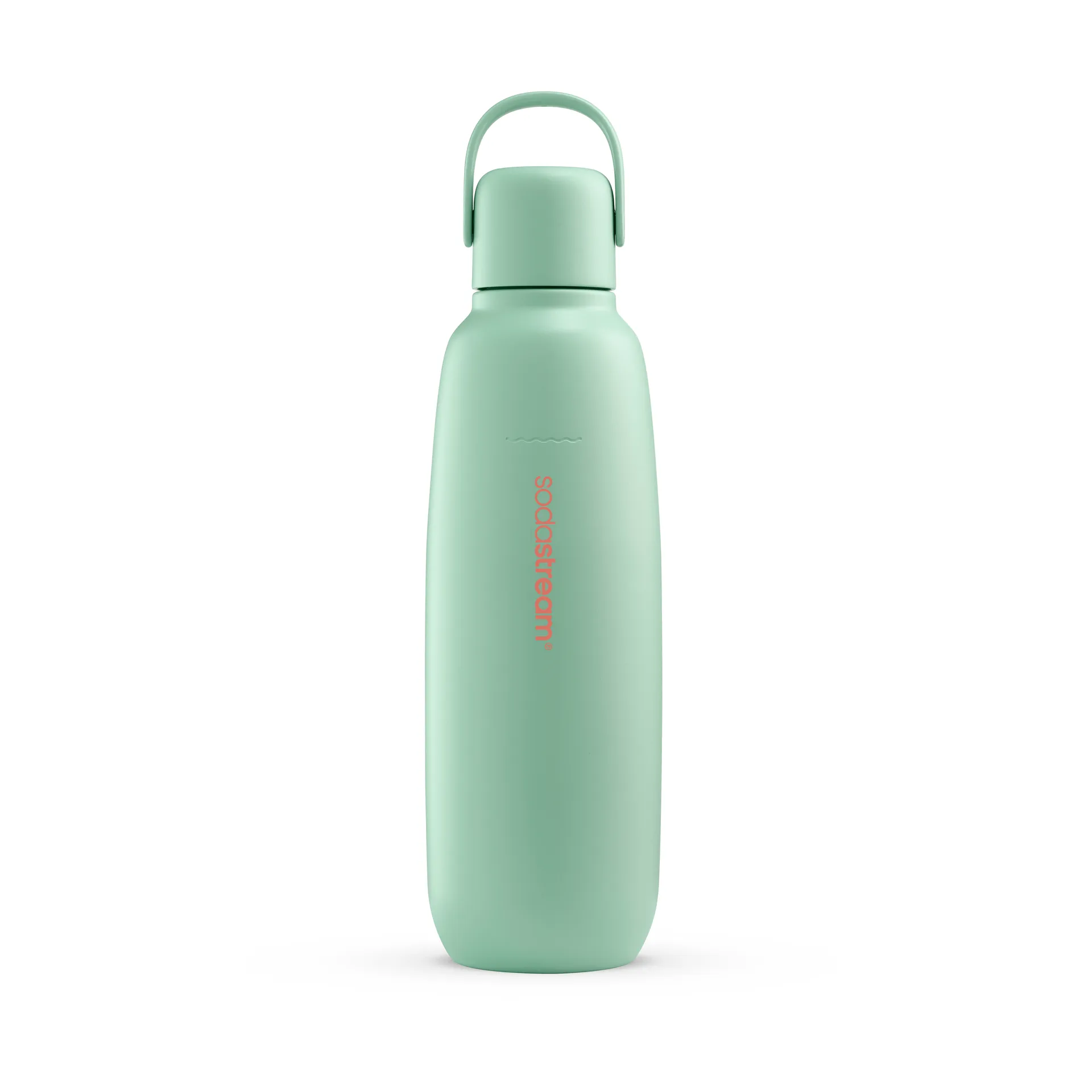 Fizz & Go flaske, Mint-rustfrit stål, 0,9 L Sodastream