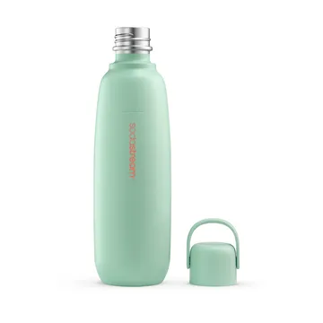 Fizz & Go flaske - Mint-rustfrit stål, 0,9 L - Sodastream