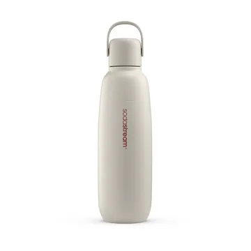 Fizz & Go flaske - Sand-rustfrit stål, 0,9 L - Sodastream