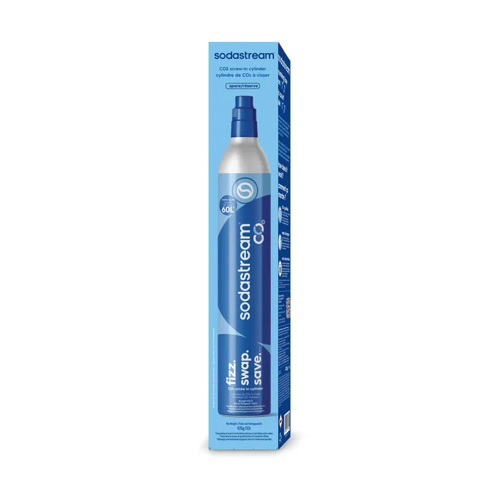 Sodastream ekstra patron - Blå, 60 L - Sodastream