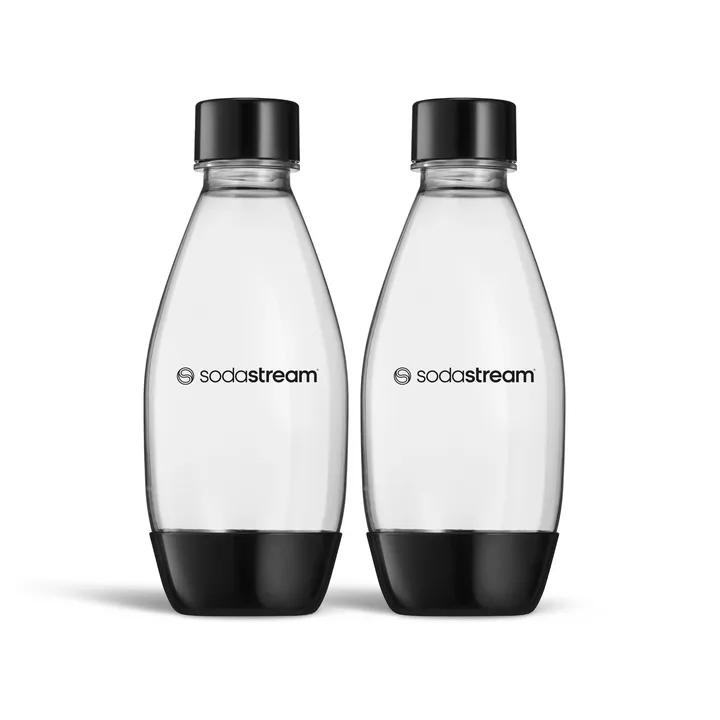 TWIN Fuse flaske - Black, 0,5 L, 2-pak - Sodastream