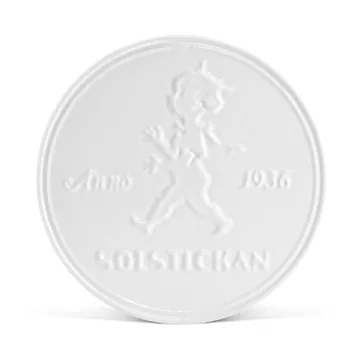 Solstickan bordskåner Ø19 cm - Hvid - Solstickan Design