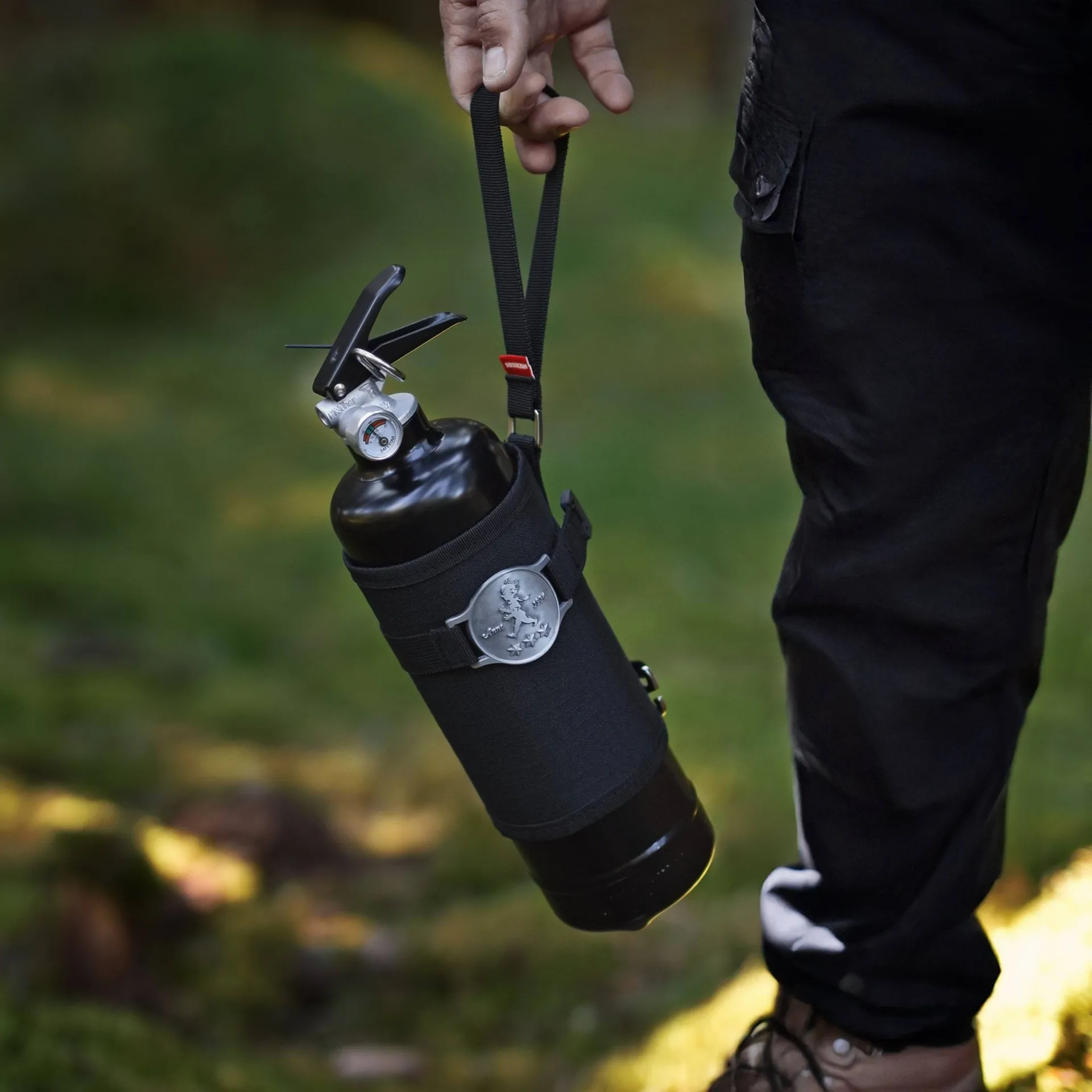 Solstickan brandslukker, Outdoor edition 6 kg, Sort Solstickan Design