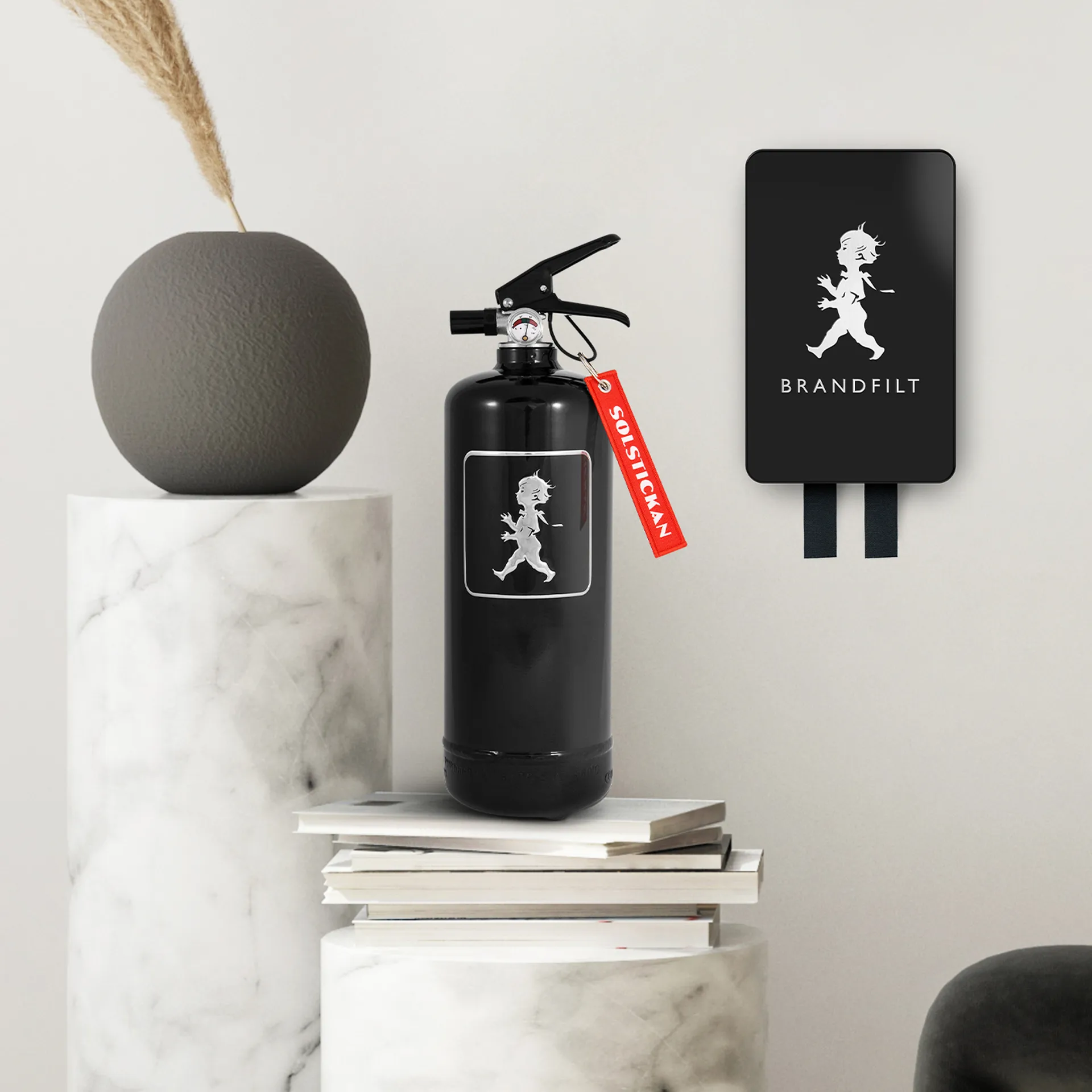 Solstickan brandtæppe 120x120 cm 2023, Matsort Solstickan Design