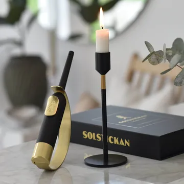 Solstickan eldklinge lighter - Sort-messing - Solstickan Design