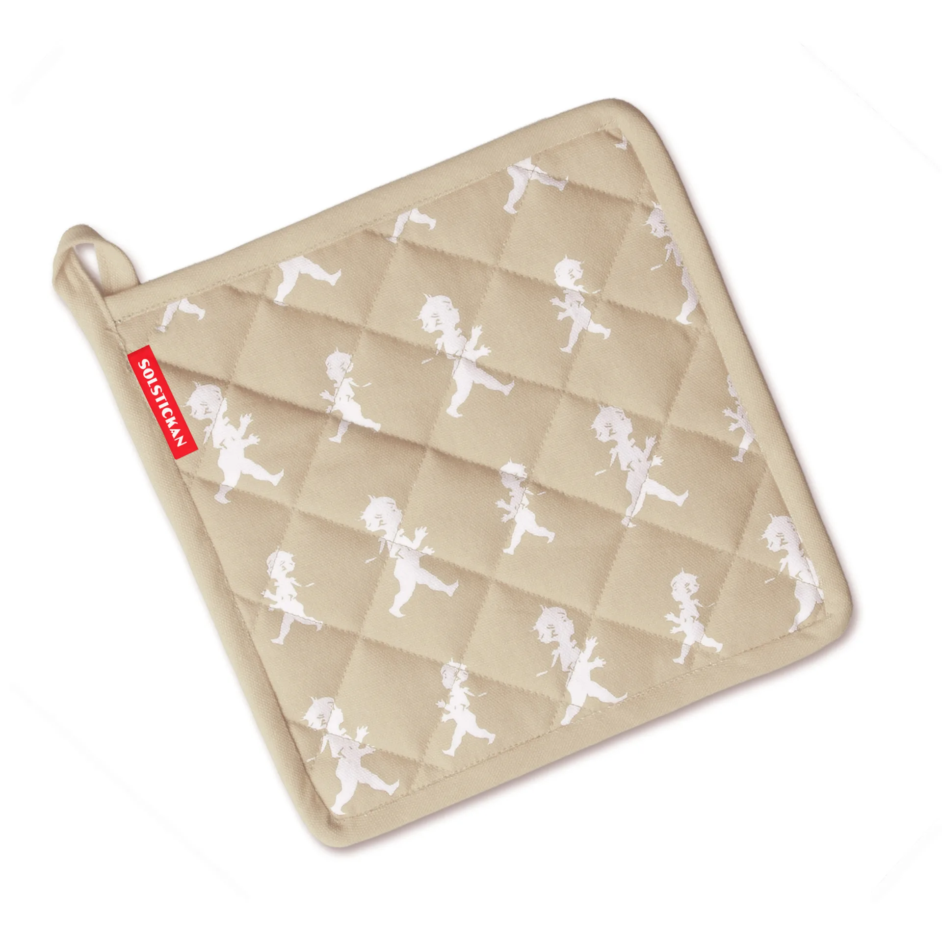 Solstickan grydelap 22x22 cm, Sand Solstickan Design