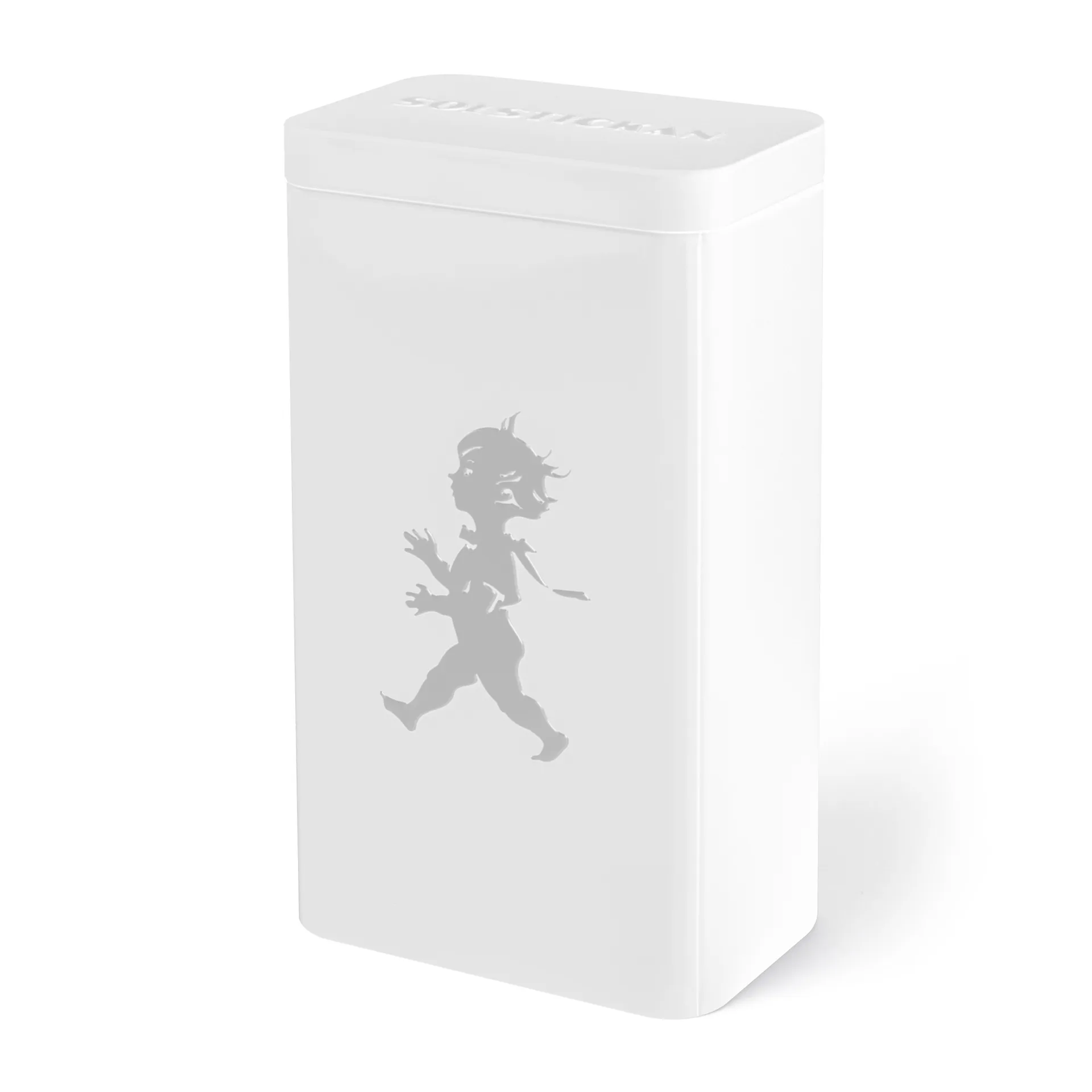 Solstickan kaffedåse 20,5 cm, Højblank hvid Solstickan Design