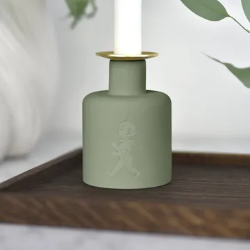 Solstickan keramiklysestage - Grøn - Solstickan Design