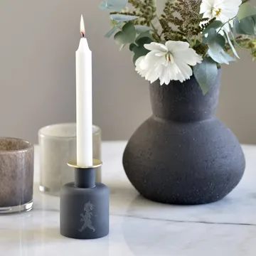 Solstickan keramiklysestage - Mørkegrå-antracit - Solstickan Design