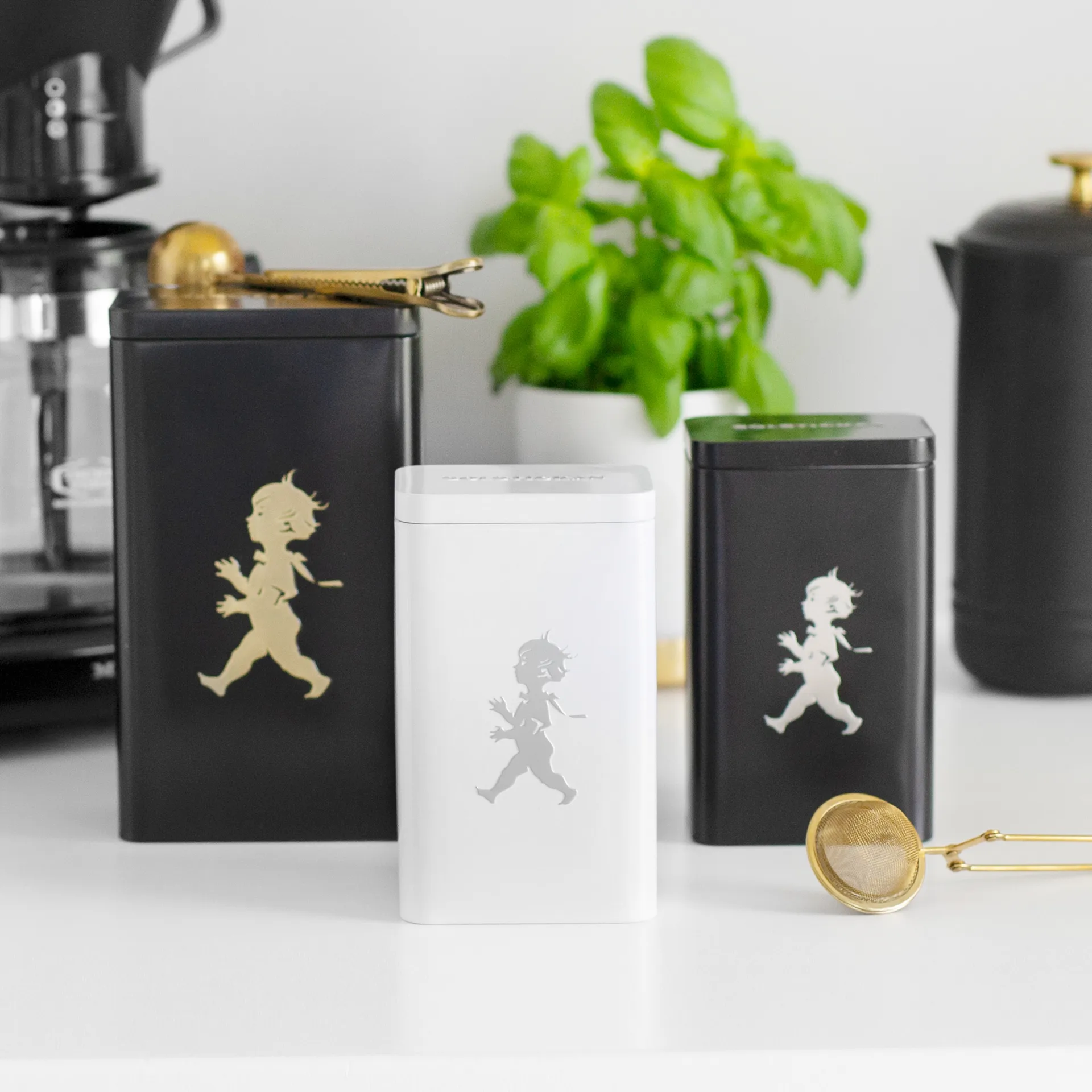 Solstickan tedåse 15,2 cm, Matsort Solstickan Design