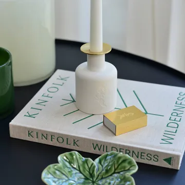 Solstickan tændsticksæskeholder - Messing, lille 3,5x5,6x1,8 cm - Solstickan Design