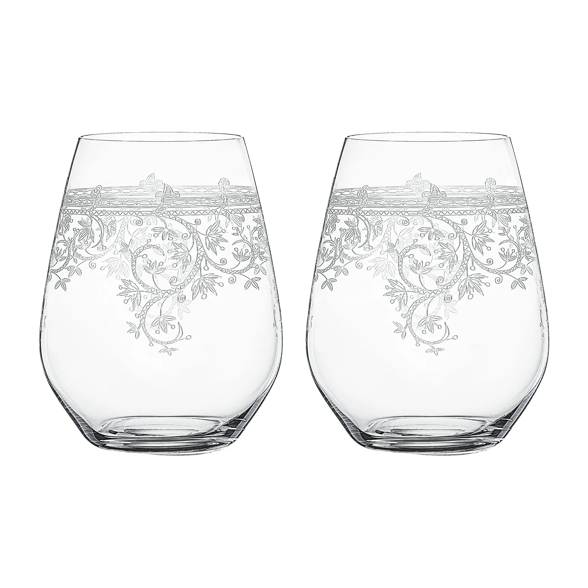 Arabesque tumblerglas 46 cl 2-pak, Klar Spiegelau