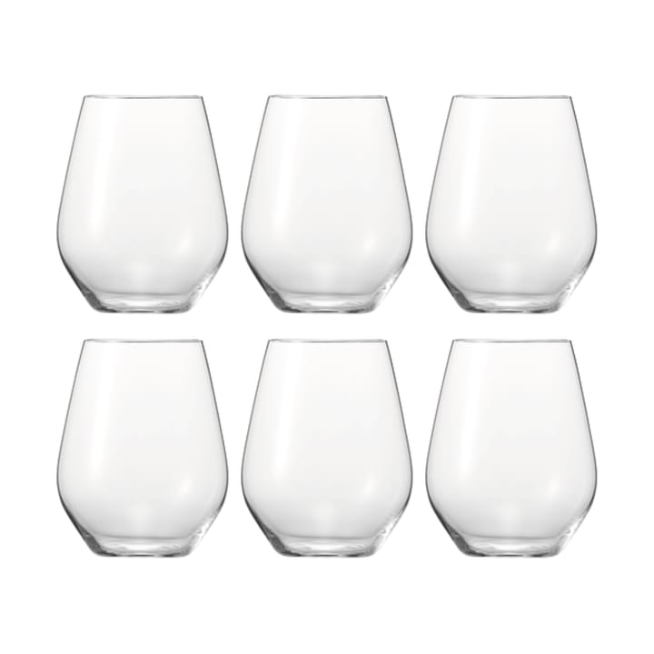 Authentis Casual rødvinsglas 46 cl 6-pak - Klar - Spiegelau