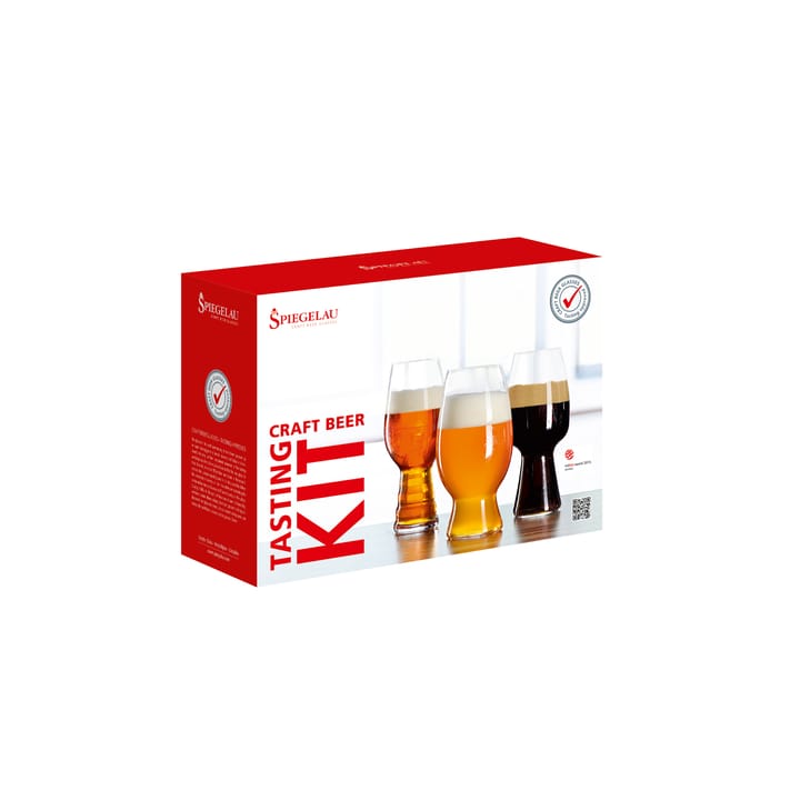 Beer Classics ølsmagningssæt – 3 stk., klar Spiegelau