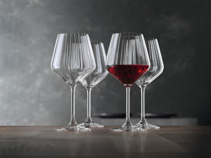 LifeStyle Burgundy rødvinsglas 64 cl 4-pak, Klar Spiegelau