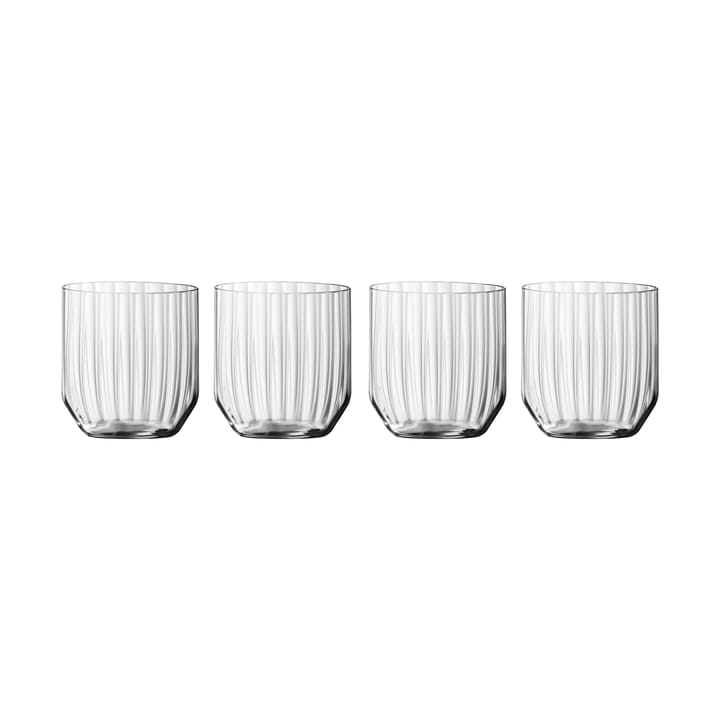 Linear whiskey tumbler 34,5 cl glas 4-pak - Klar - Spiegelau