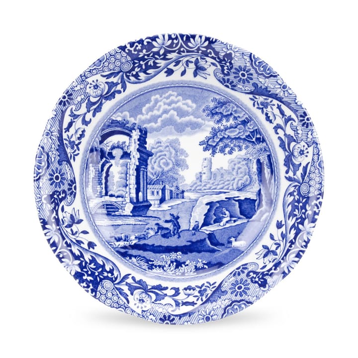 Blå italiensk morgenmadsskål - 15 cm - Spode