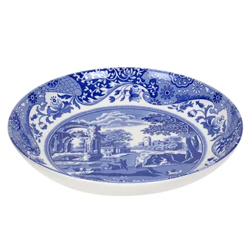 Blå italiensk pastaskål - 23 cm - Spode
