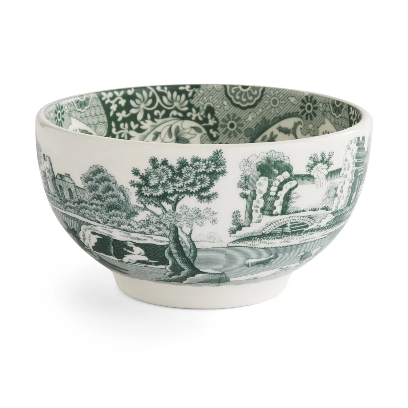 Heritage Green Italian skål, Grøn, Ø11 cm Spode