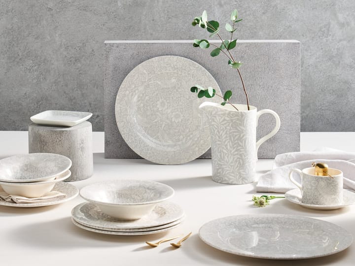 Strawberry Thief tallerken Ø28 cm - Grey - Spode