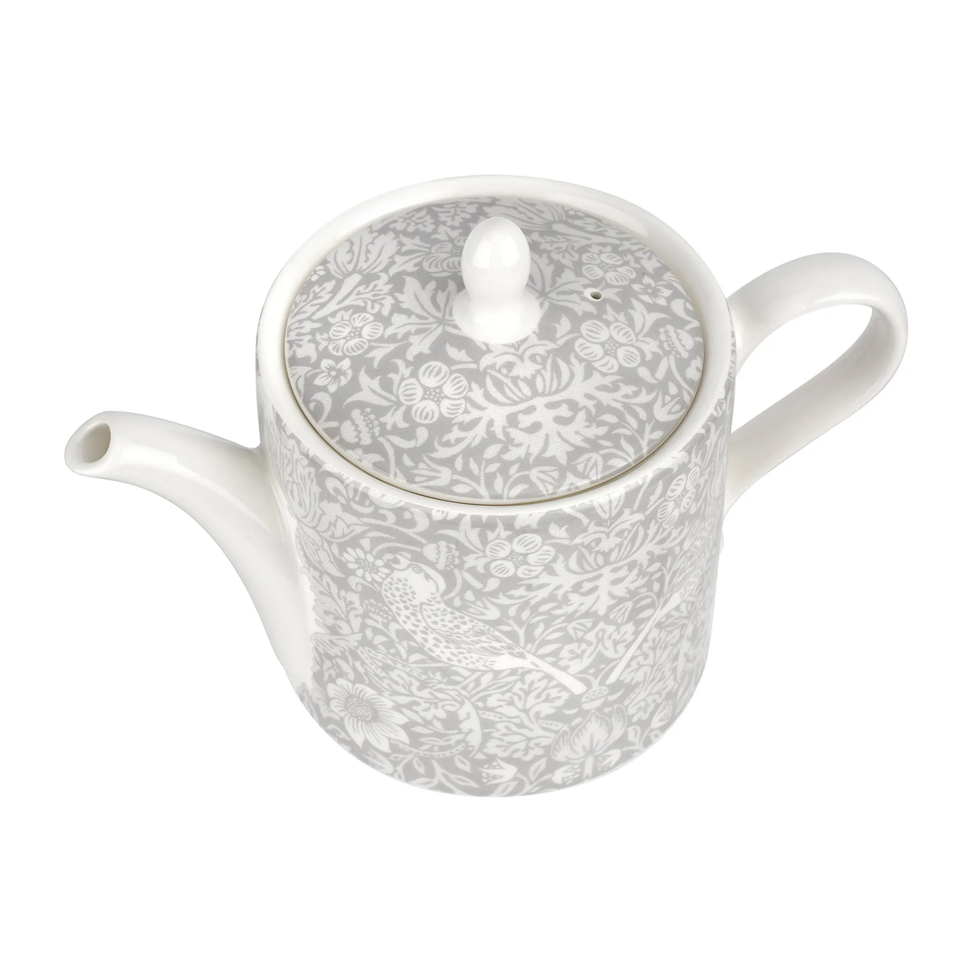 Strawberry Thief tekande 1,1 L, Grey Spode