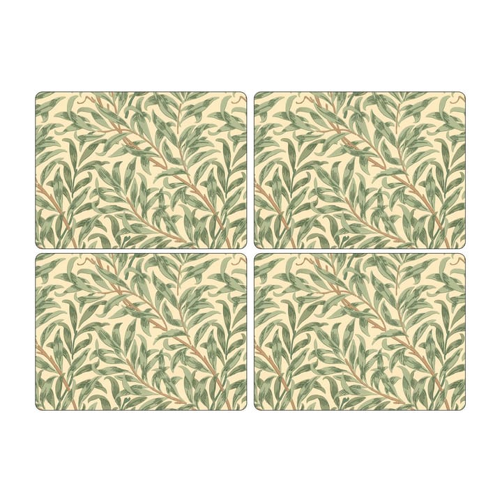 Willow Bough dækkeserviet 30x40 cm 4-pak - Grøn - Spode