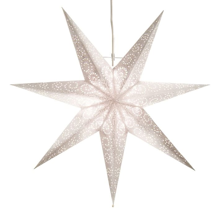 Antique Adventstjerne 60 cm - hvid - Star Trading