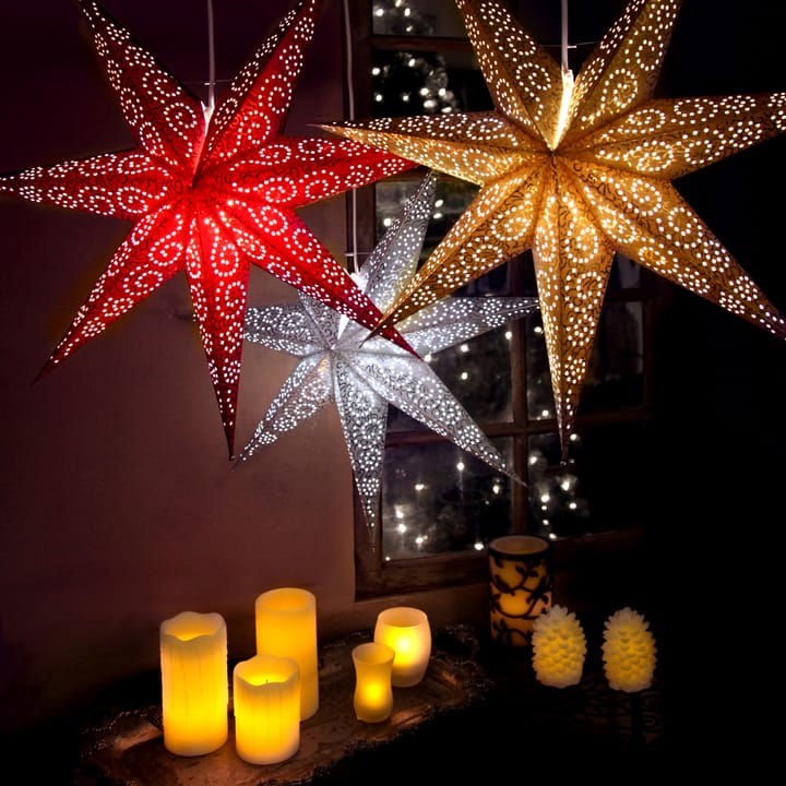 Antique Adventstjerne 60 cm, hvid Star Trading