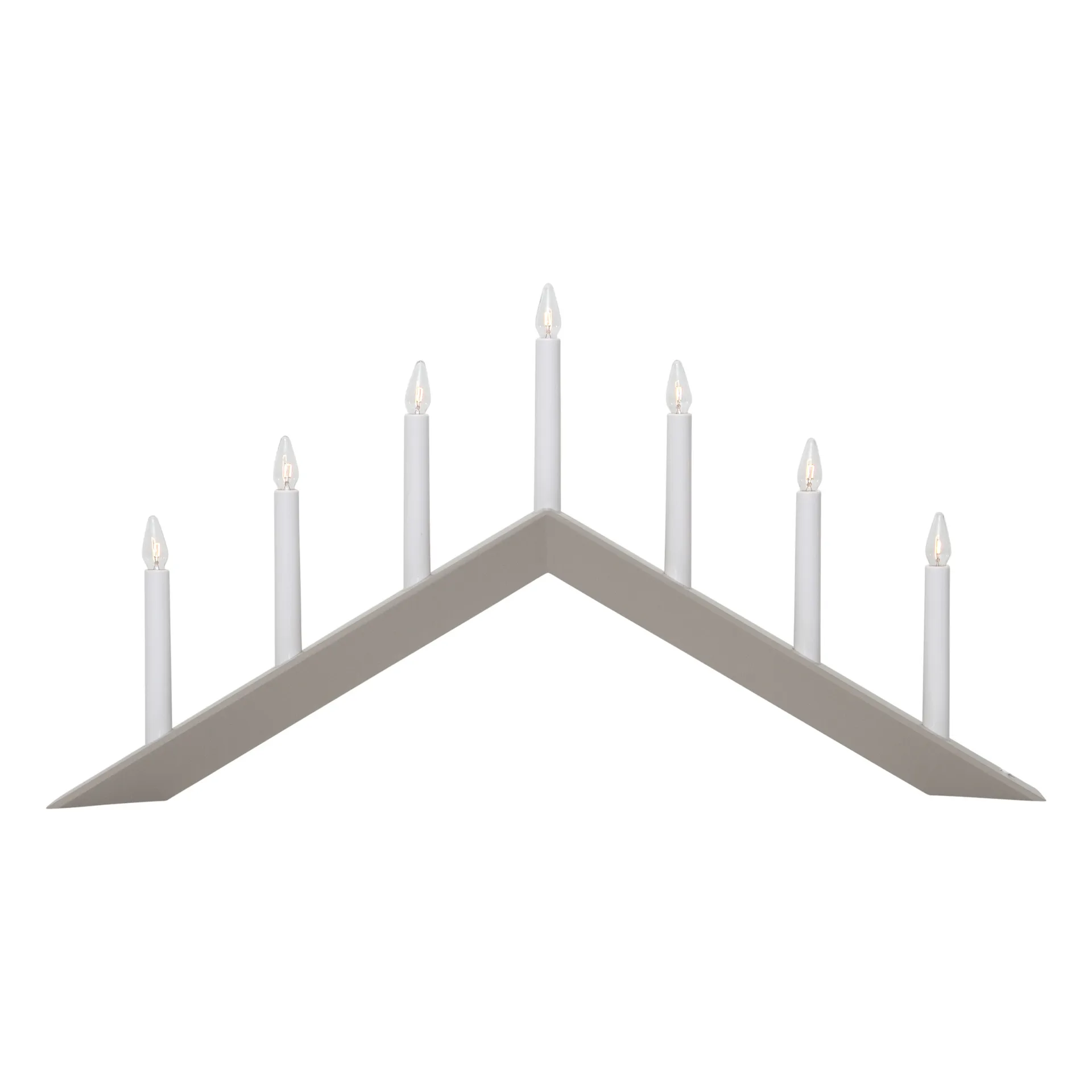 Arrow lysestage 36 cm, Beige Star Trading