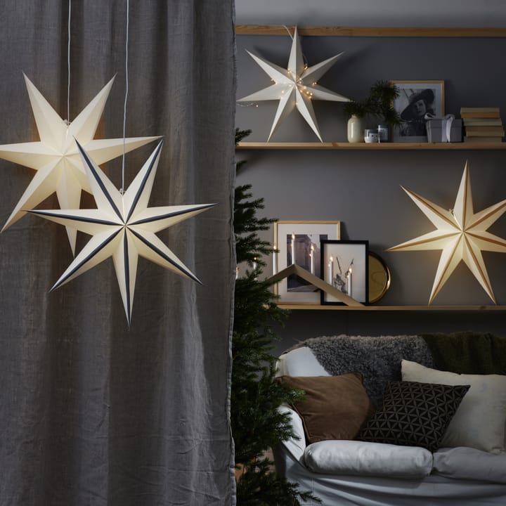 Arrow lysestage 36 cm, Beige Star Trading